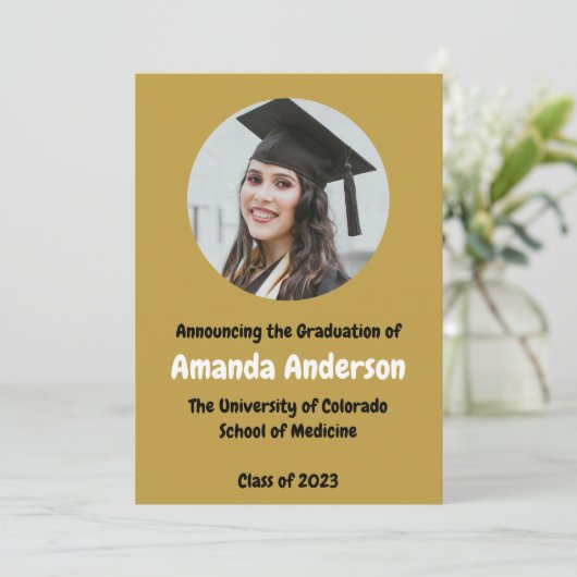 写真卒業Grad 2023発表 案内状 (スタンド正面)