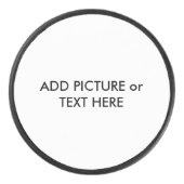 写真又はカスタム文字ホッケーパック アイスホッケーパック (正面)