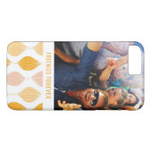 写真及び文字の金Ogeeカスタムなパターン Case-Mate iPhoneケース (裏面(横))