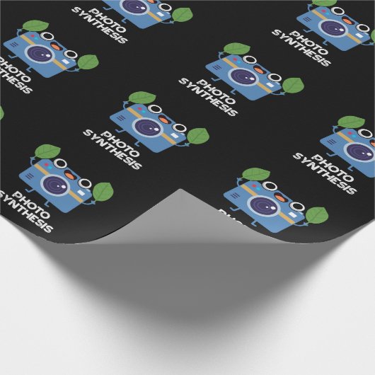 写真合成おかしなカメラプンダークBG ラッピングペーパー (角)