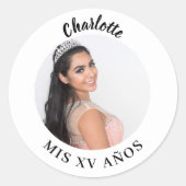 写真名キンセアニェラ ラウンドシール (正面)