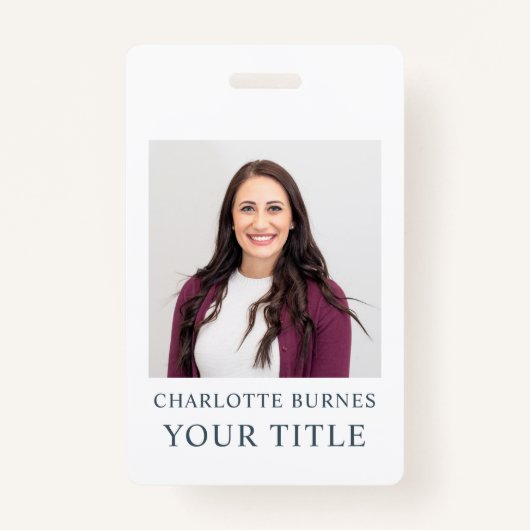 写真名タイトルバッジ バッジ (正面)