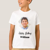 写真名バースデーボーイ Tシャツ (正面)
