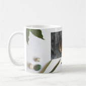 写真名パーソナライズされたかわいいドッグコーヒーマグ コーヒーマグカップ (左)