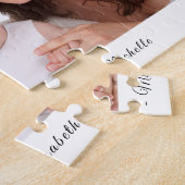 写真名パーソナライズされたJigsawパズル ジグソーパズル (側面)