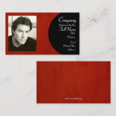 写真名刺の追加 名刺 (正面/裏面)