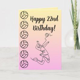 写真名気持ちスポーツテーマバレーボール カード