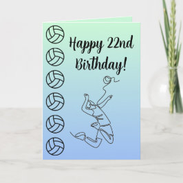 写真名気持ちスポーツテーマバレーボール カード