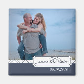 写真名門私立校風のマグネットの日付を保存 マグネット (正面)