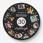 写真名30th Birthday ペーパープレート (正面)