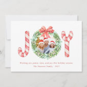 写真名 |水彩ジョイクリスマスリース (正面)