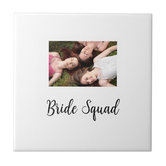 写真名bridesmaid squad花嫁パーティーの追加 タイル (正面)