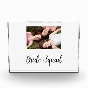 写真名bridesmaid squad花嫁パーティーの追加 フォトブロック