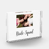写真名bridesmaid squad花嫁パーティーの追加 フォトブロック (左)