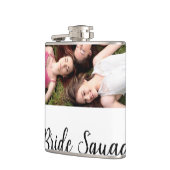 写真名bridesmaid squad花嫁パーティーの追加 フラスク (左)