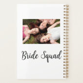 写真名bridesmaid squad花嫁パーティーの追加 プランナー手帳 (裏面)