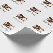 写真名bridesmaid squad花嫁パーティーの追加 ラッピングペーパー (角)