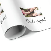 写真名bridesmaid squad花嫁パーティーの追加 ラッピングペーパー (ロールコーナー)