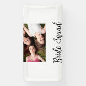 写真名bridesmaid squad花嫁パーティーの追加 横断幕 (縦)