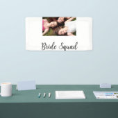 写真名bridesmaid squad花嫁パーティーの追加 横断幕 (トレードショー)