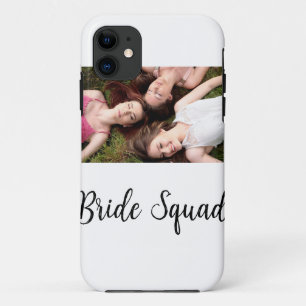 写真名bridesmaid squad花嫁パーティーの追加 iPhone 11 ケース