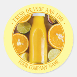 写真商品プロモーションステッカー ラウンドシール