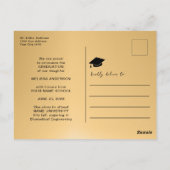 写真大学院エレガントネイビー・ブルー発表 ポストカード (裏面)