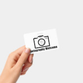 写真大歓迎！ バッジ (手持ち)