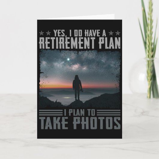 写真好きの方に写真をプレゼントする予定 カード (正面)