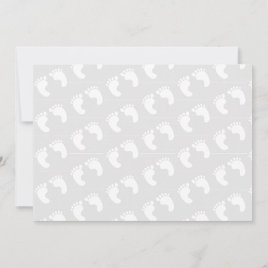 写真妊娠のお知らせ 案内状 (裏面)