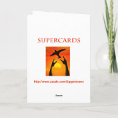 写真妻の追加Valentinesデイハート シーズンカード (裏面)