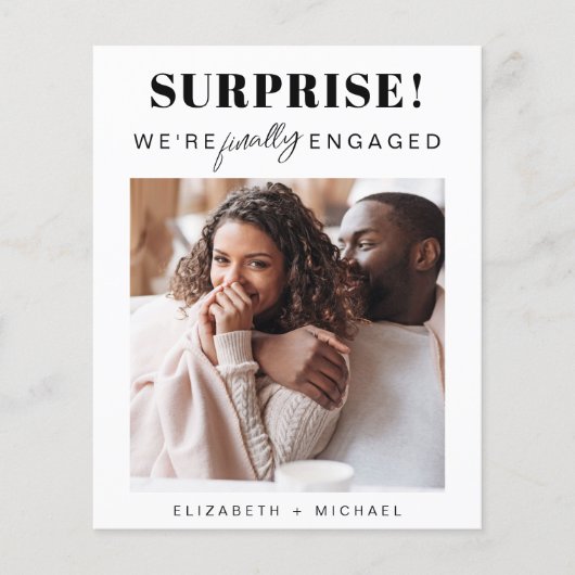 写真婚約予算発表 (正面)