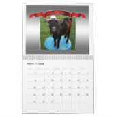 写真完璧なフォトカレンダー美しいヤギ カレンダー (3月 2026)