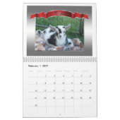 写真完璧なフォトカレンダー美しいヤギ カレンダー (2月 2027)