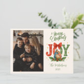 写真宗教出生クリスマス シーズンカード (スタンド正面)