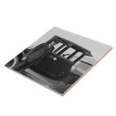 写真実在アンティーク車 タイル (側面)