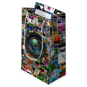 写真家および写真撮影業務用カメラレンズ スモールペーパーバッグ (正面アングル)