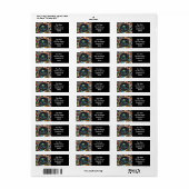 写真家および写真撮影業務用カメラレンズ ラベル (フルシート)