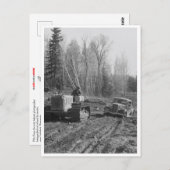 写真家が泥から抜け出す ポストカード (正面/裏面)