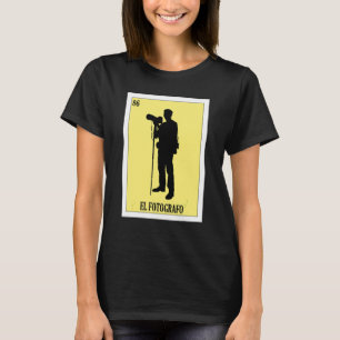 写真家のためのスペイン語（メキシコ） エル・フォトグラフォ Tシャツ