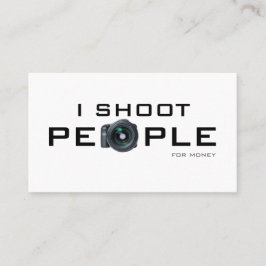 写真家のための人々の写真ビデオグラファー 名刺