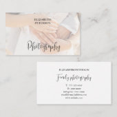 写真家のための美しい名刺 名刺 (正面/裏面)