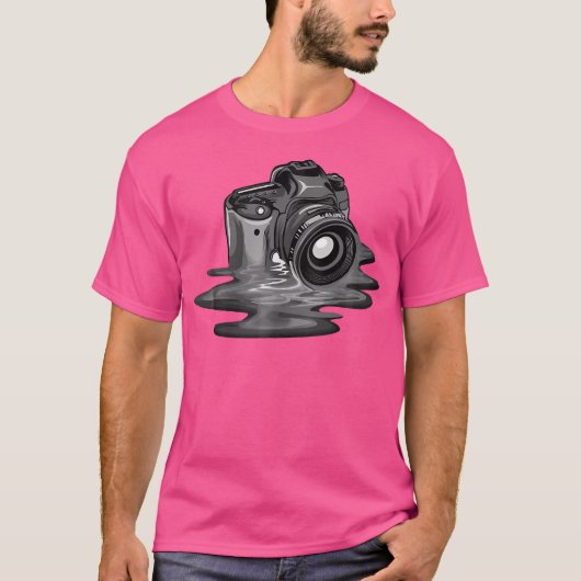 写真家のための面白いカメラギフト メンズ レディース 写真 Tシャツ (正面)