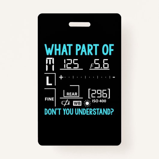 写真家のどこが バッジ (正面)