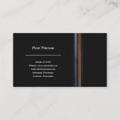 写真家のカメラ（白黒） 名刺 (裏面)