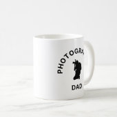 写真家のパパ撮影モーメント コーヒーマグカップ (正面右)