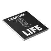 写真家の人生を捉える ノートパッド (アングル)