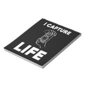 写真家の人生を捉える ノートパッド (回転)