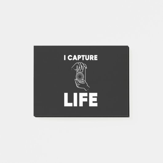 写真家の人生を捉える ポストイット (正面)