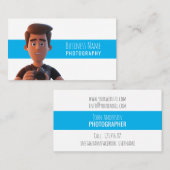 写真家の名刺 名刺 (正面/裏面)